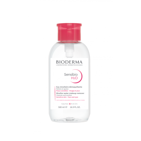 Bioderma Sensibio H2O Água Micelar Pump Reverse 500 ml