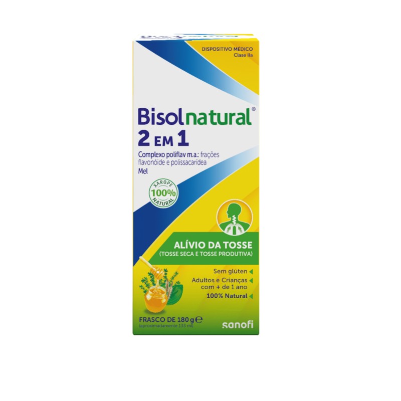 Bisolnatural 2 em 1 Xarope 133ml