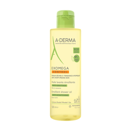 A-Derma Exomega Control Óleo de Duche 500ml