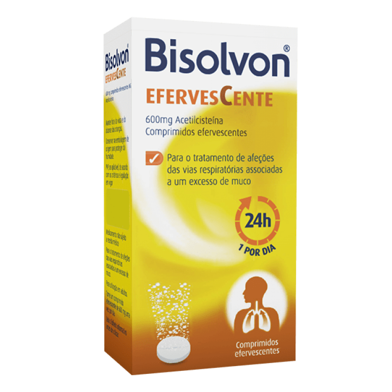 Bisolvon Efervescente 600mg 10 comprimidos