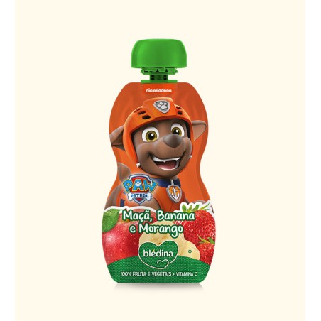 Bledina Patrulha Pata Maçã/Banana/Morango 100g