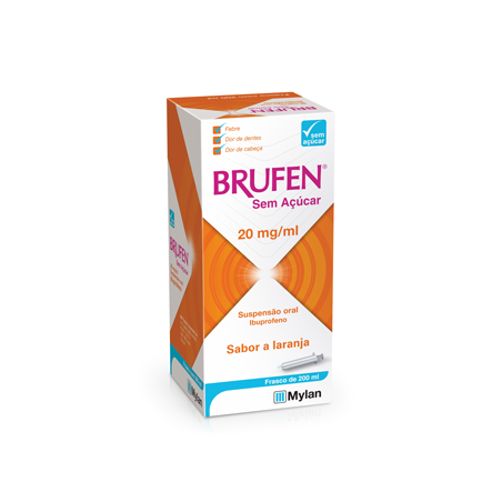 Brufen Sem Açúcar 20 mg/ml Xarope 200 ml