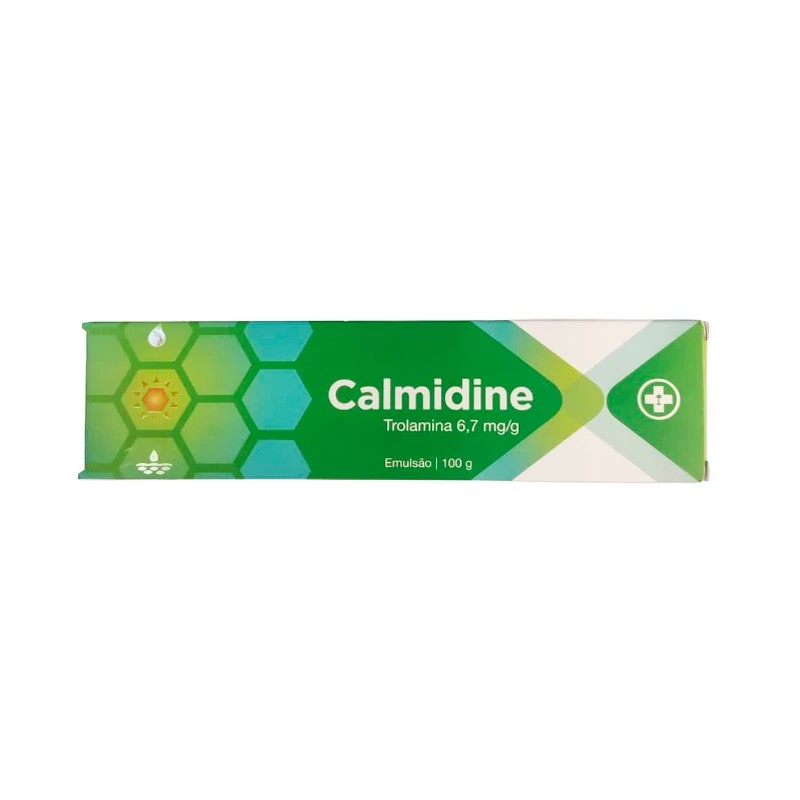 Calmidine Trolamina 6,7 mg/g Emulsão 100g