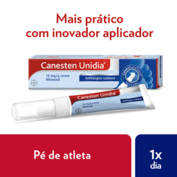 Canesten Unidia 10mg/g Creme com Aplicador 15g