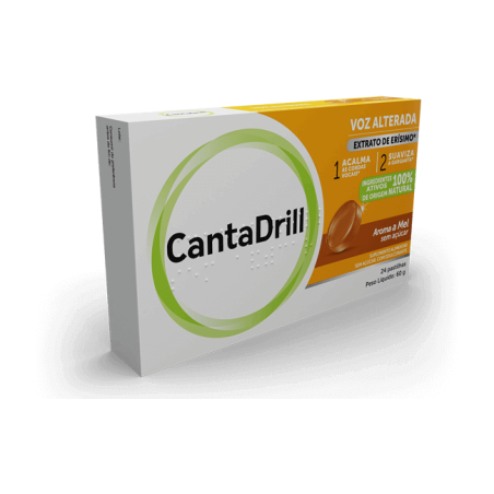 Cantadrill Sem Açúcar 24 Pastilhas
