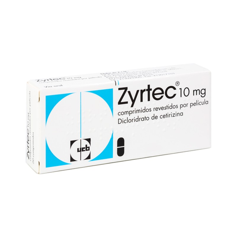 Zyrtec 10mg 20 comprimidos