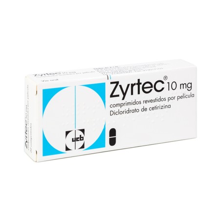 Zyrtec 10mg 20 comprimidos