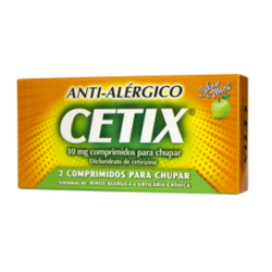 Cetix 10mg 7 comprimidos...