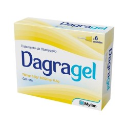 Dagragel Gel Rectal 6 unidades