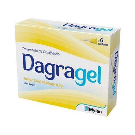 Dagragel Gel Rectal 6 unidades