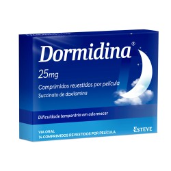 Dormidina 25mg 14 Comprimidos