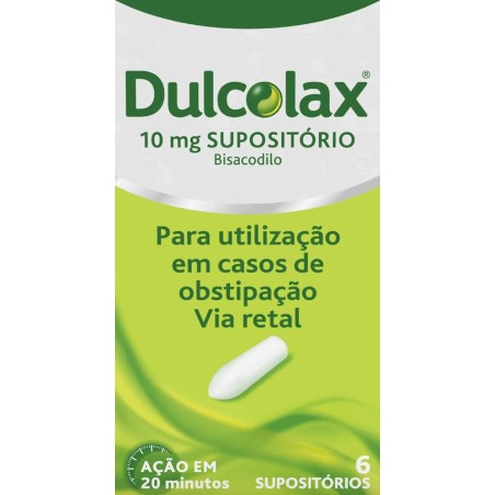 Dulcolax 10mg 6 Supositórios
