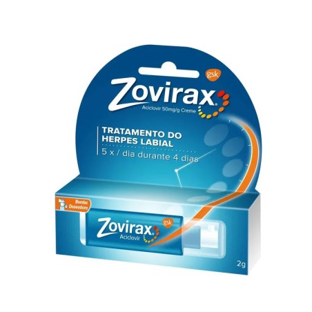 Zovirax 50mg/g Creme 2g
