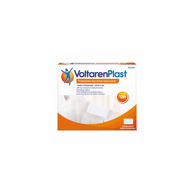 Voltaren Plast 140 mg 5 emplastros