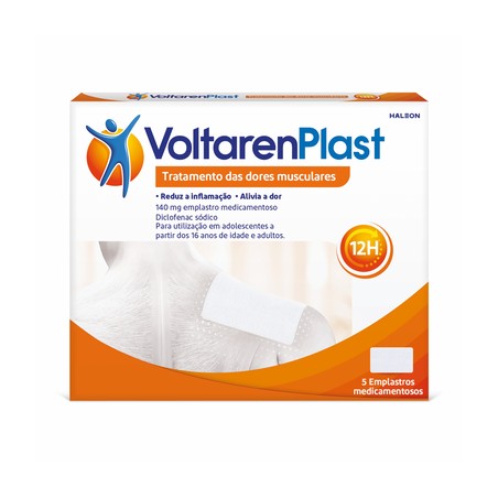 Voltaren Plast 140 mg 5 emplastros