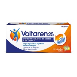 Voltaren 25mg 20 Cápsulas...