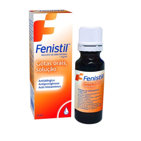 Fenistil 1mg/g Gotas orais 20 mL