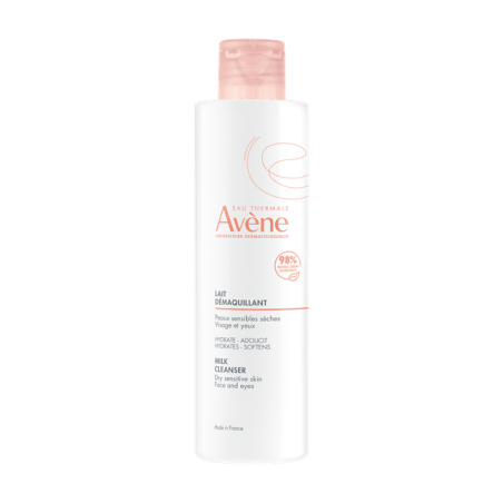 Avène Leite Desmaquilhante 200ml – Limpeza Suave e Conforto