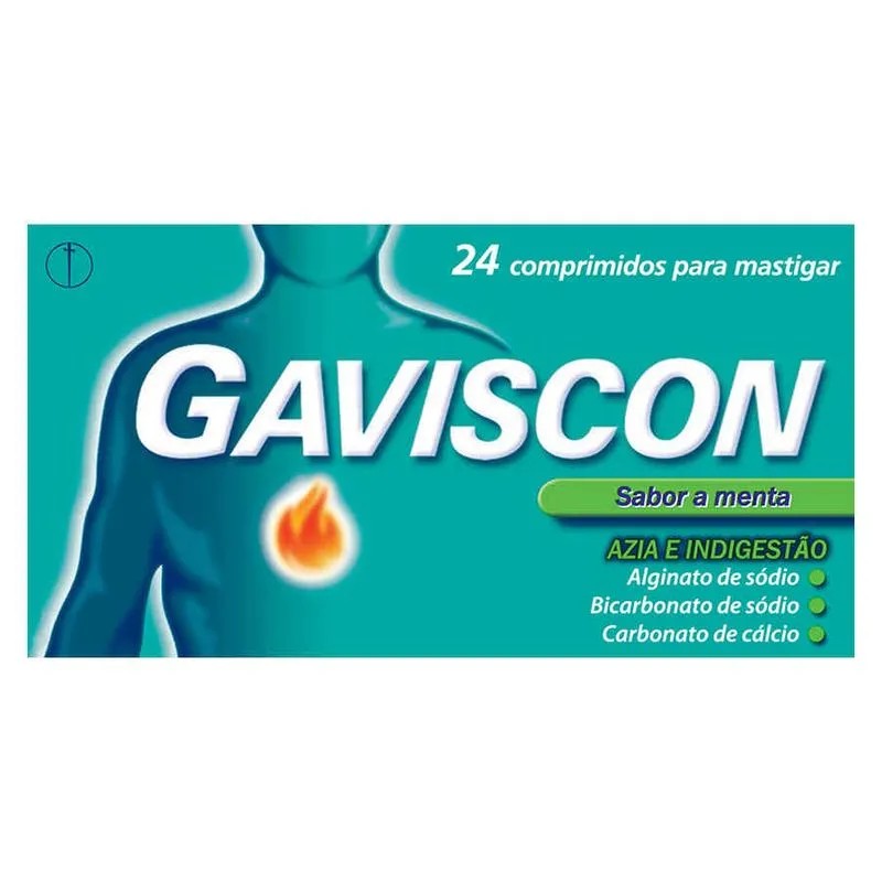 Gaviscon 24 comprimidos mastigáveis