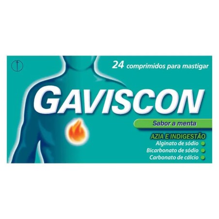 Gaviscon 24 comprimidos mastigáveis