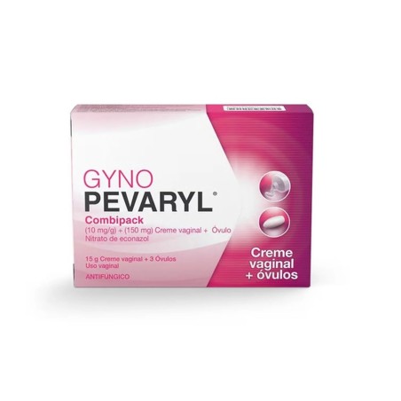 Gyno-Pevaryl Combipack Creme Vaginal 15g + 3 Óvulos
