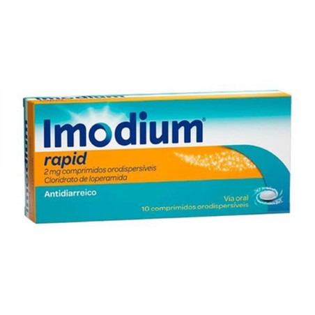 Imodium Rapid 2mg 10 Comprimidos Orodispersíveis