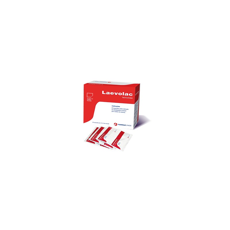 Laevolac 10mg/15ml Xarope 20 saquetas