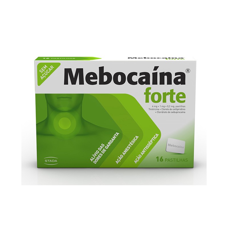 Mebocaína Forte 24 pastilhas