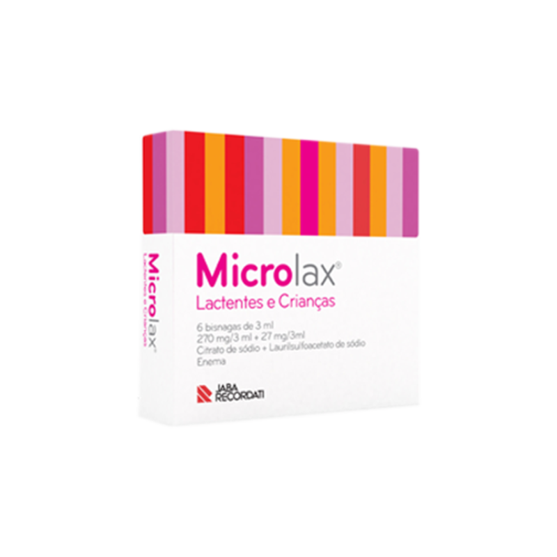 Microlax Criança 6 Bisnagas 3mL
