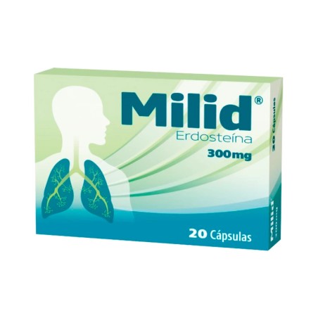 Milid 300mg 20 cápsulas