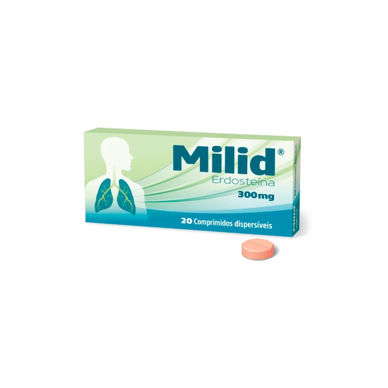 Milid 300mg 20 comprimidos dispersíveis