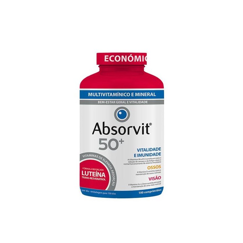 Absorvit 50+ 100 Comprimidos