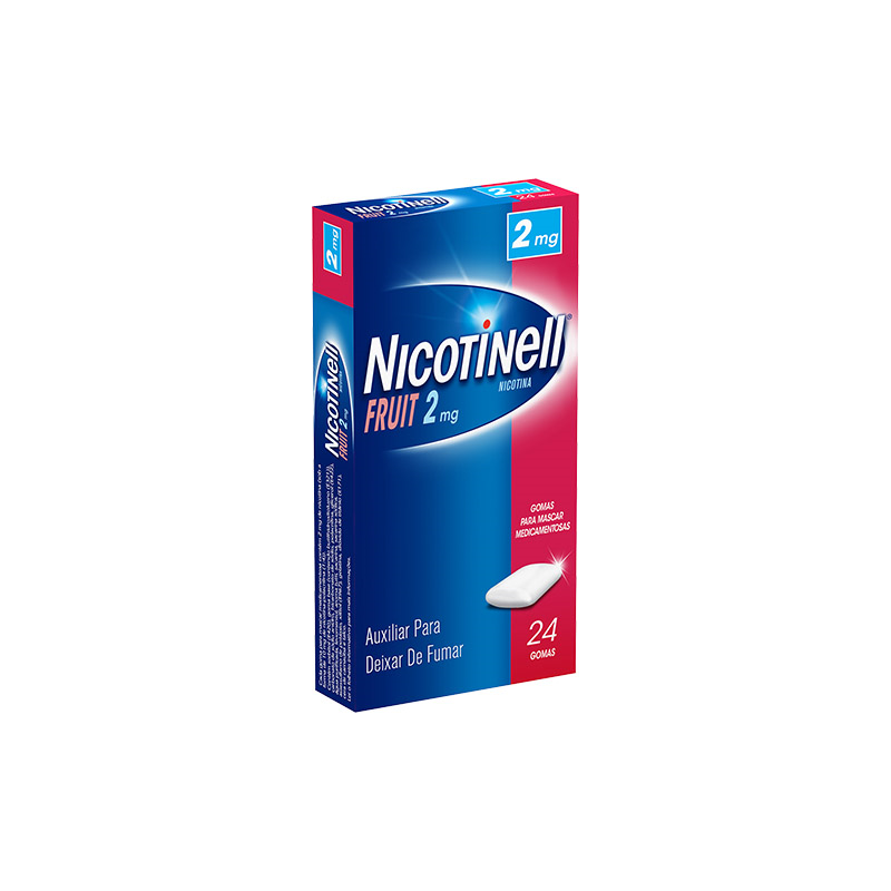 Nicotinell Fruit 2mg 24 Gomas medicamentosas para mascar
