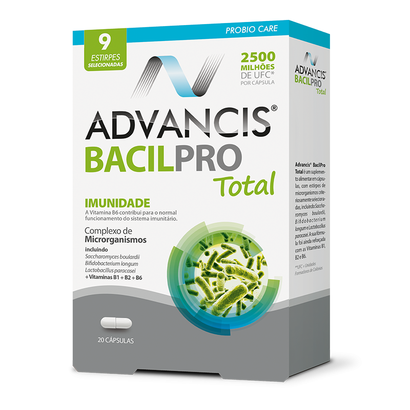 Advancis Bacilpro Total 20 Cápsulas
