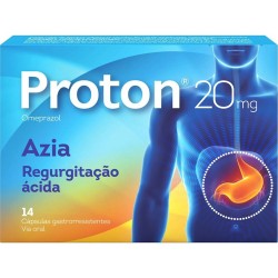 Proton 20mg 14 cápsulas