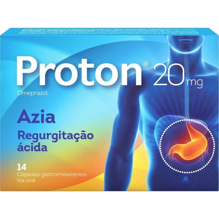 Proton 20mg 14 cápsulas