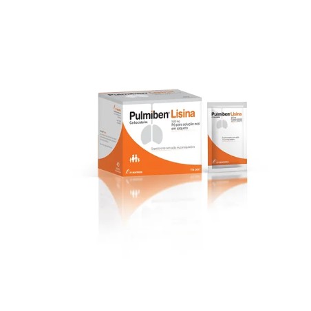 Pulmiben Lisina 1500 mg 40 saquetas