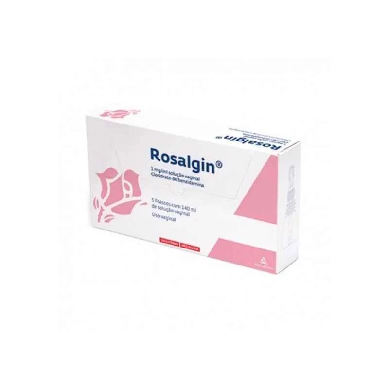 Rosalgin 1mg/ml Solução Vaginal 5x140ml
