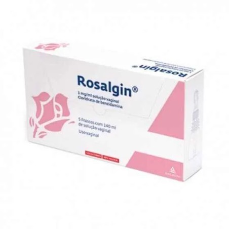 Rosalgin 1mg/ml Solução Vaginal 5x140ml