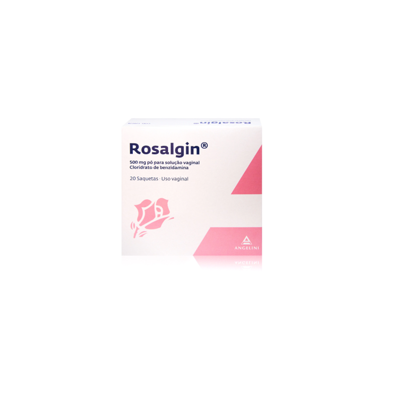 Rosalgin 500mg Pó para Solução Vaginal 20 saquetas