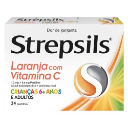 Strepsils Laranja com...