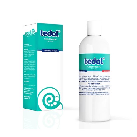 Tedol 20mg/g Champô 200ml