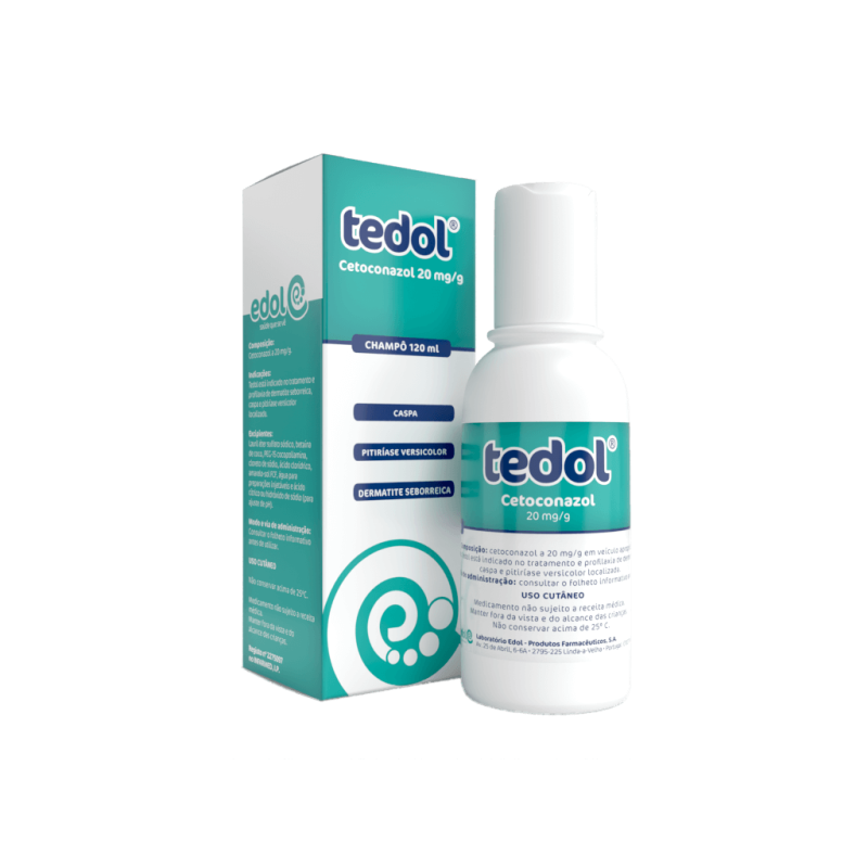 Tedol 20mg/g Champô 120ml