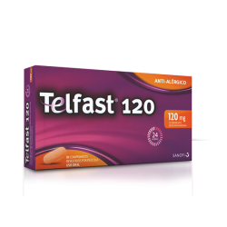 Telfast 120 mg 10 comprimidos