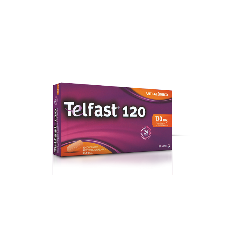 Telfast 120 mg 10 comprimidos