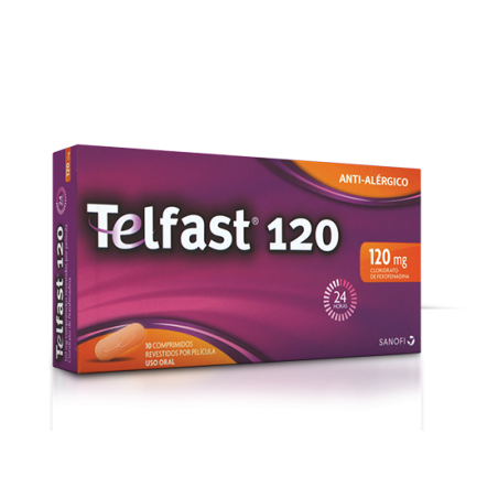 Telfast 120 mg 10 comprimidos