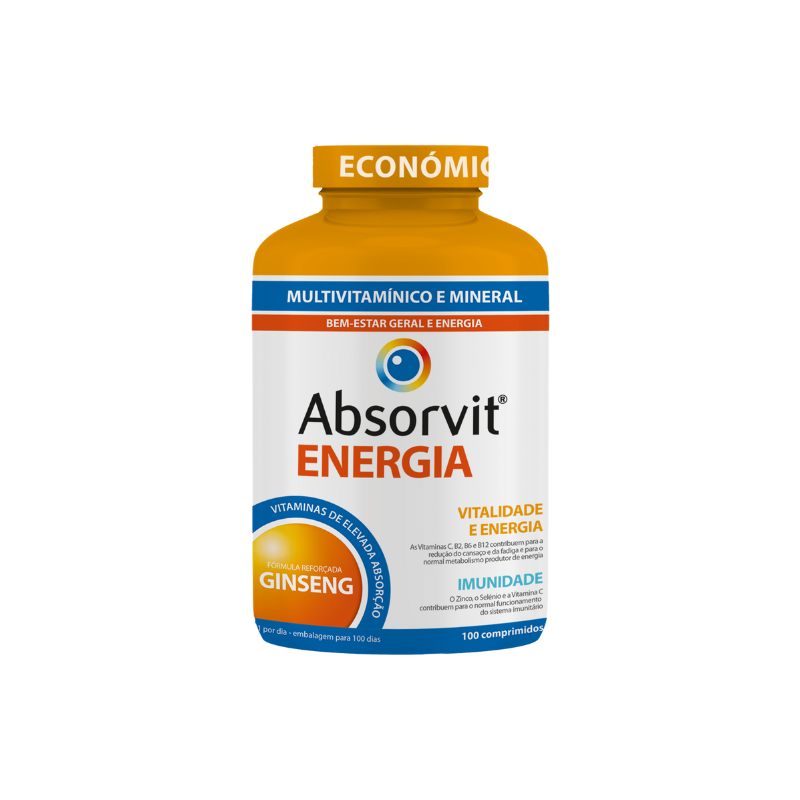 Absorvit Energia 100 Comprimidos