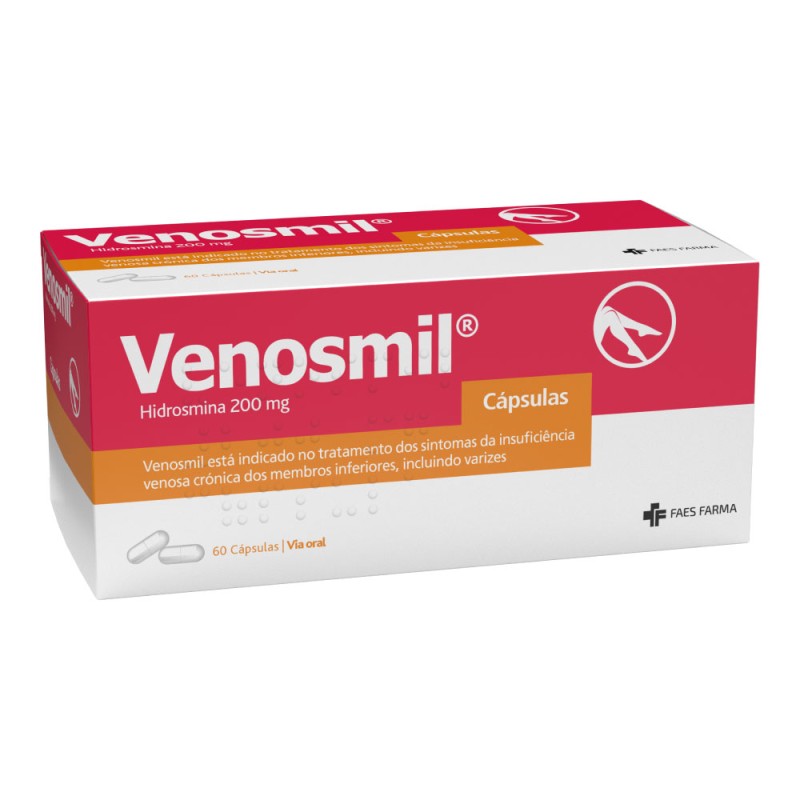 Venosmil 200mg 60 cápsulas