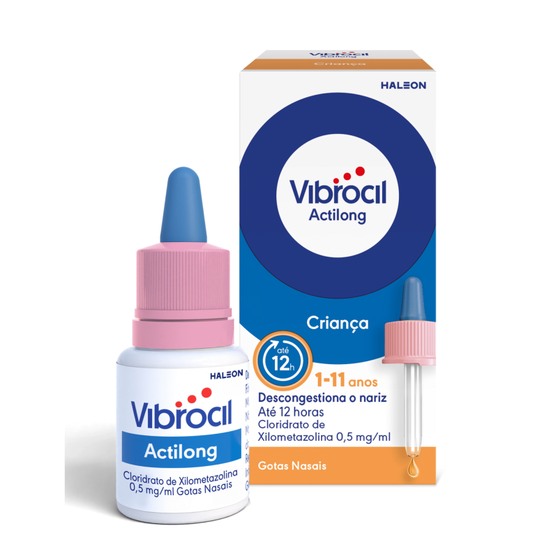 Vibrocil Actilong Criança Gotas Nasais 10ml