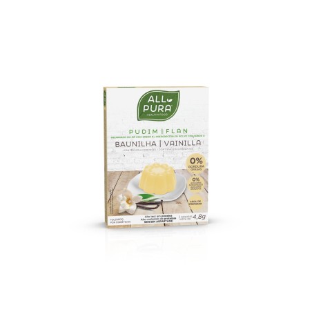 Allpura Pudim Flan Baunilha 4,8g (X2 saquetas)